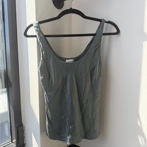 Cami NYC Olive Green Scoop Neck Camisole